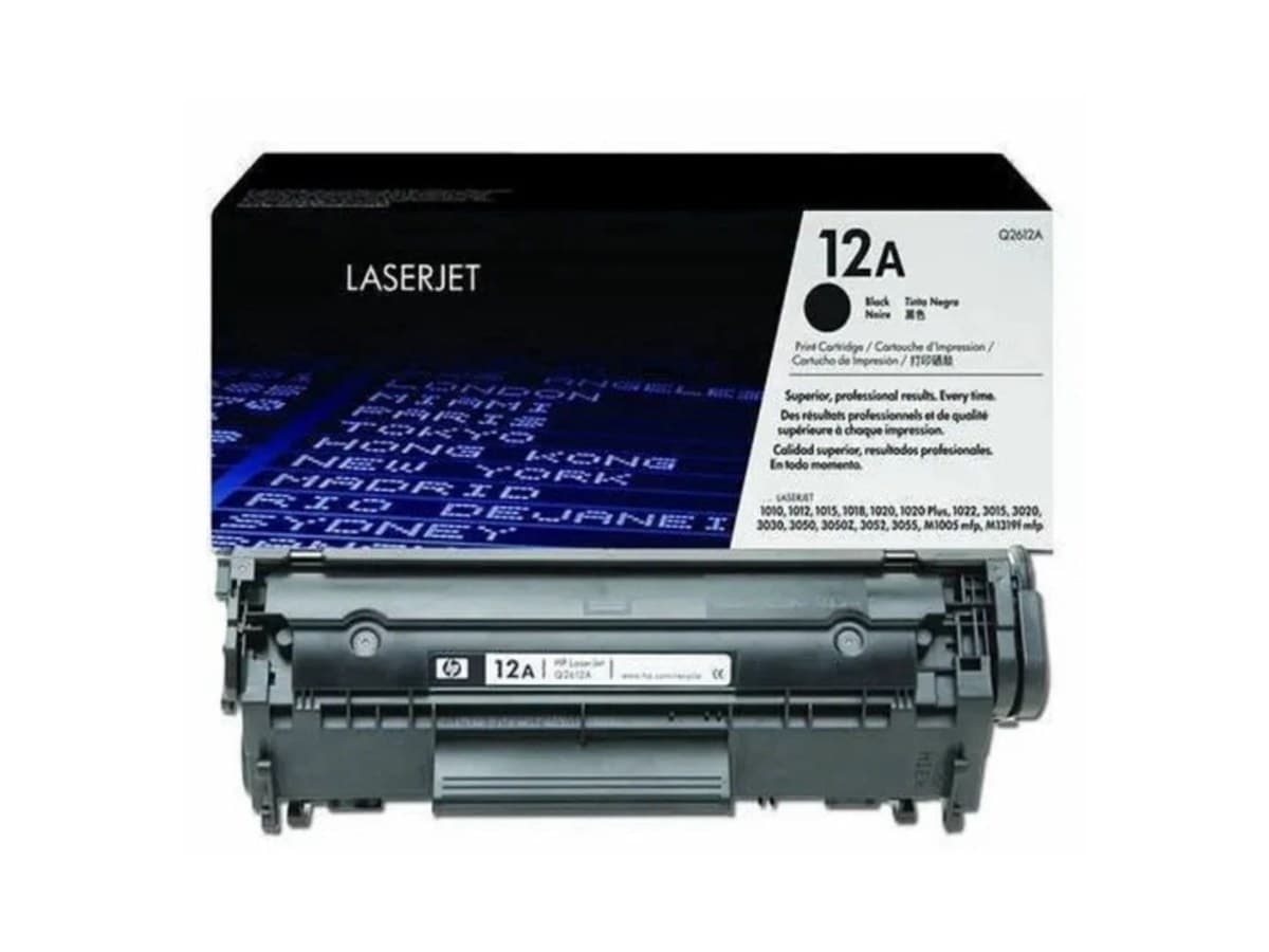 HP 12A (Q2612A) black LaserJet toner cartridge