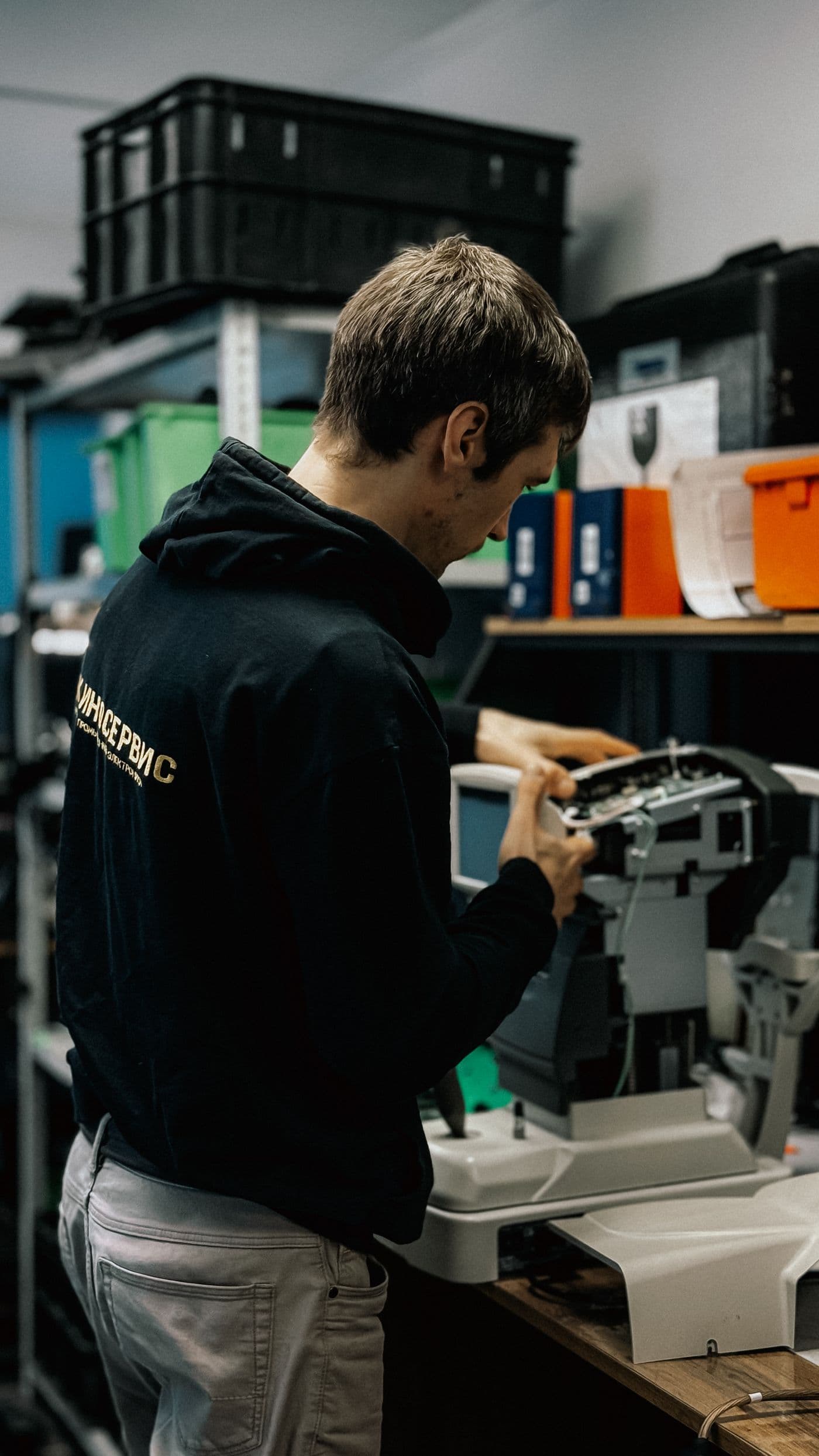 On-site service, drum replacement and AMC visits